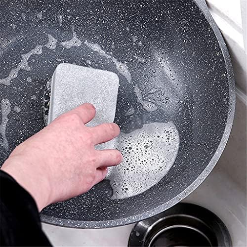 Chysp 5/10 парчиња Дома двострано чистење сунѓер за чистење на подлогата за чистење сунѓери за чистење на домаќинствата