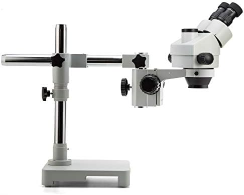 Swift S7 7X-45X Тринокуларен стерео микроскоп пакет со камера од 20MP микроскоп