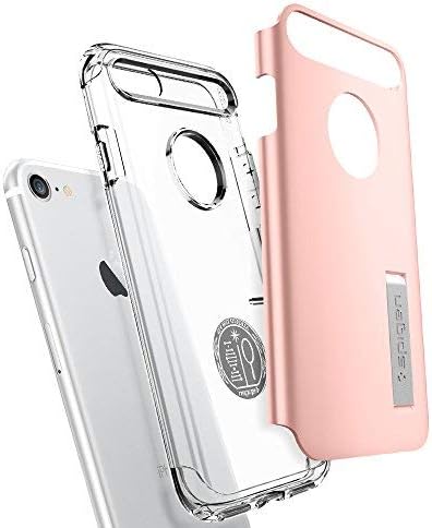 Шпиген Тенок Оклоп Дизајниран За apple iPhone 7 / Дизајниран за Iphone 8 Случај-Розово Злато