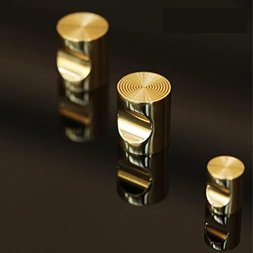 Gruni подолго полиран злато цврсто месинг копче Т бар рачки подолги фиоки влече кујнски кабинет рачки за мебел хардвер 1 парчиња