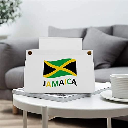 Јамајканско знаме за ткиво на знамето, покритие модерно пиво салфетки ткива држач за коцка за автомобилска бања ноќта канцеларија канцеларија