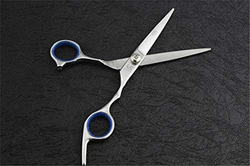 Сет за ножици за сечење на коса, професионални ножици за фризерски берберски алатки не'рѓосувачки челик рамна смолкнување и смолкнување