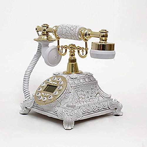 Ретро гроздобер Телефон Европски антички ретро телефонски фиксни фиксни класични телефонски кабелци за бирање Телефонски фиксни антички