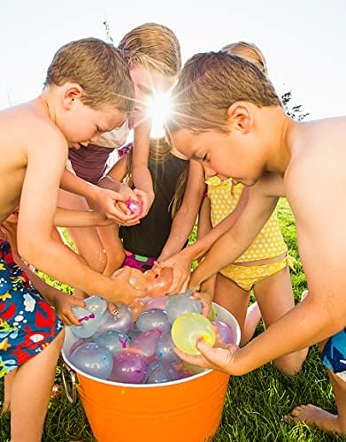 990 балони со вода, повеќебојни балони за вода за семејство на отворено, децата летни забавни бои може да варираат на возраст од 3+ години