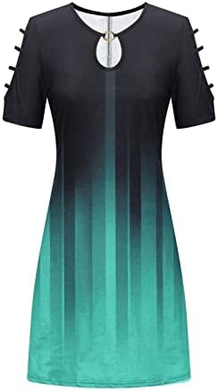 Есен лето камизол женски ладно рамо памучен графички дупе тенок туничен бранч бистичен фустан за дами Д2