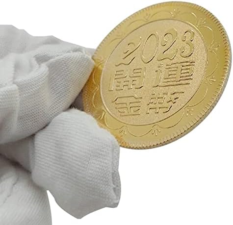 Рулијефу Кинески Хороскопски Зајак Комеморативни Монети | Кинески Стил Златници Со Среќа Врежани Со Зајак, Симпатична Колекција