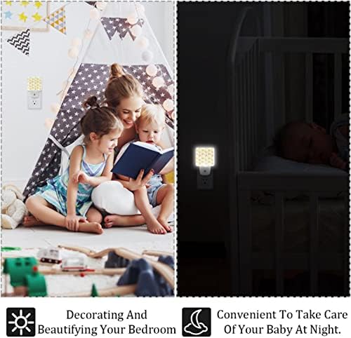 Фестивалот го остава Patern LED ноќната светлина, детските ноќни светла за приклучок за спална соба во wallидна ноќна ламба прилагодлива