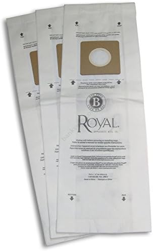 Кралски тип Б вакуумски кеси-10 по пакет, 10 торби, бело
