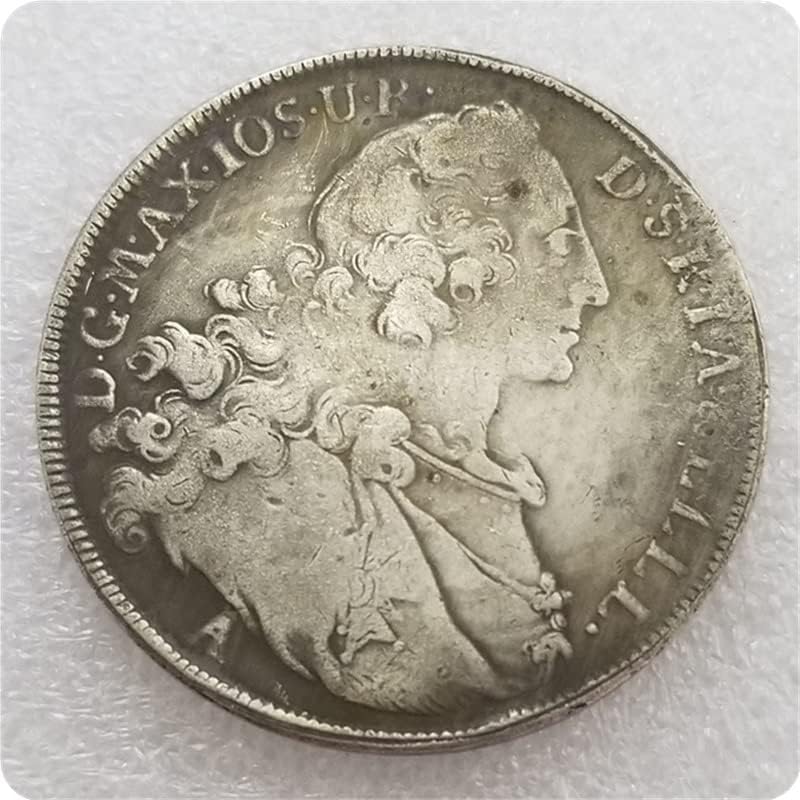 Антички занаети Германски 1763 Комеморативна колекција на сребрен долар на монети 1991