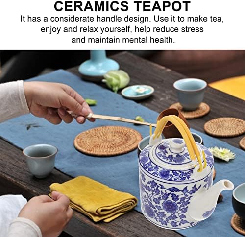 Вакауто кинески чај сет кинески чај сет керамички чајник кинески стил шпорет чај котел ладна топла вода котел кунг фу чајник пикалка стомна