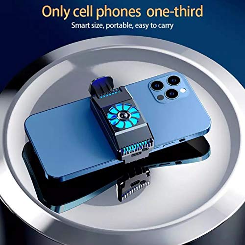 Quul Телефонски држач за ладилник за мобилен телефон Радијатор за ладење на мобилен телефон за ладење на мобилен телефон Универзален полупроводнички