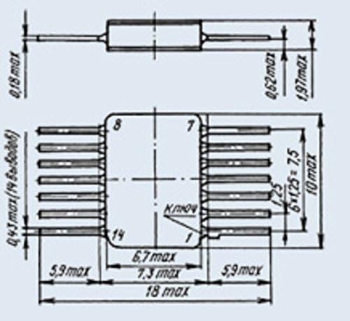 С.У.Р. & R Алатки 133LP8 Analoge SN54125 IC/Microchip СССР 2 компјутери