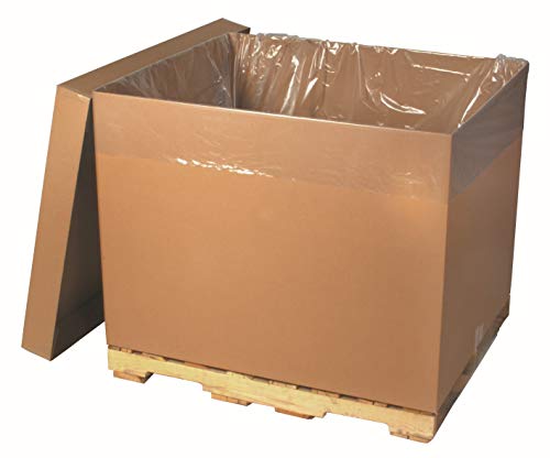 Кутии Брзи капаци на палети BFPC513, 2 мил, 44 x 36 x 96 , јасни