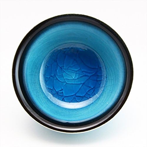 Мино Веер Хигашијама Кил 551-0053 ГУИ Куп, Охоко, јапонски чаша за саке, турско сино, дијаметар 2,6 инчи