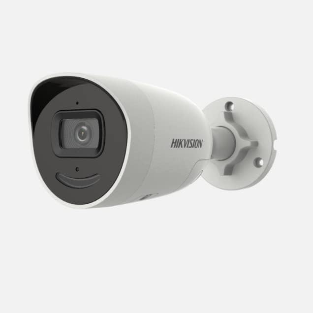 Hikvision 8MP Bullet Metwork Camera DS-2CD2086G2-IU/SL 2.8mm 8MP Strobe Light and Audible Surning Fixed Bullet Metwork Camera POE IP67
