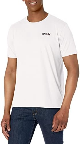 Oakley Unisex Adult Wynwood Bark RC Tee Tee маица, бела, xx-големи нас