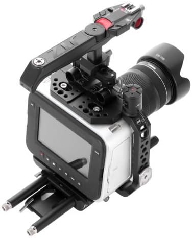 Jtz dp30 кафез на камера со 15мм железнички шипки за база и горната рачка + електронска зафат за рачката + Поддршка за прицврстување