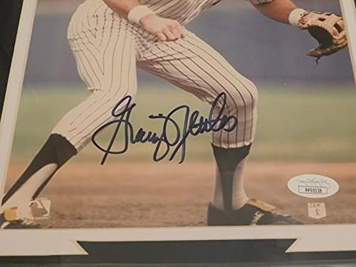 Граиг мрежи потпишани/врамени 8x10 NY Yankees Photo Display JSA COA