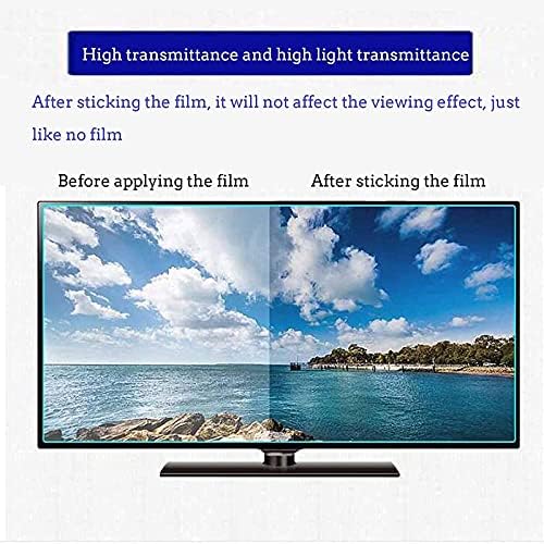 KFJZGZZ 32 ~ 75in Anti Glare TV екран заштитник -сина светлина филтер LCD/OLED дисплеј -заштитен заштитник за заштита