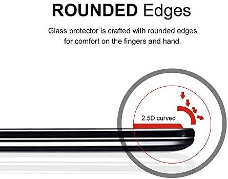 Supershieldz Дизајниран За LG Q70 Заштитник На Екранот Од Калено Стакло, 0,33 mm, Против Гребење, Без Меурчиња