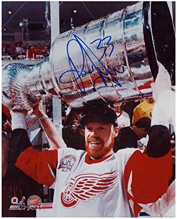 Крис Драпер потпиша Детроит Црвени крилја 8x10 Фотографија - 70400 - Автограмирани фотографии од NHL