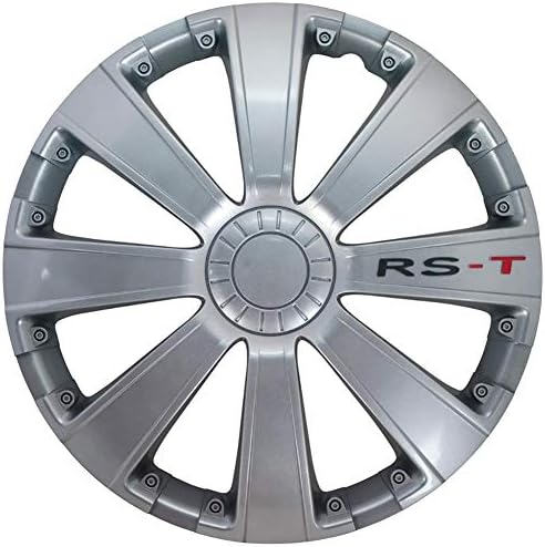 Поставено тркало со автоматски стил опфаќа сребро од 15-инчи RS-T 15-инчи