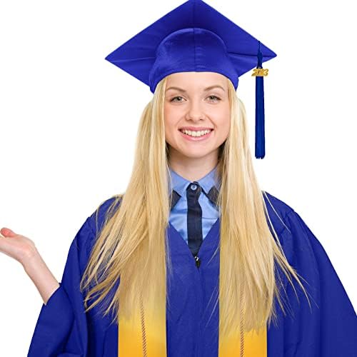 4 парчиња 2023 година Унисекс дипломирање мат наметка капа за лансирање