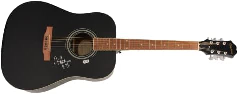 Били Стрингс потпишан автограм со целосна големина Гибсон епифон Акустична гитара Б/Jamesејмс Спенс автентикација JSA COA - Young Stud