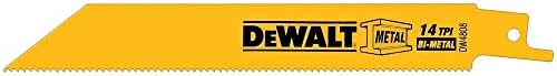 Dewalt DW4808B25 6 14TPI директно назад со би-метална реципрочна пила