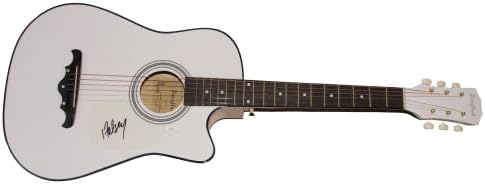 Халси - Ешли Франгипан - Потпишан автограм со целосна големина Акустична гитара d w/ James Spence автентикација JSA COA - Секси