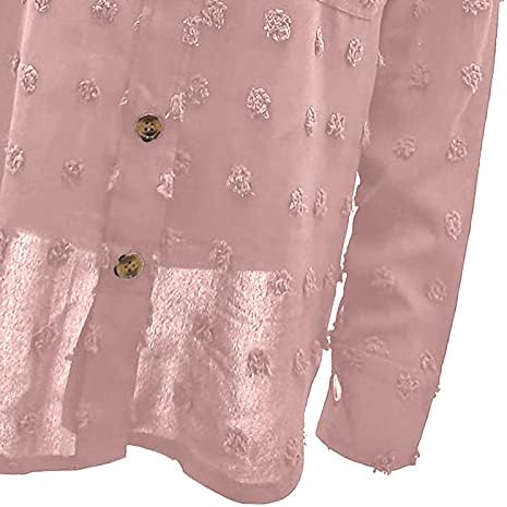 Prdecexlu Chistman Eve Cout Teen Girls Loungewear Fashion Долги ракави плус големина лабава јакни со цврста боја во боја