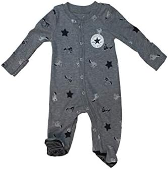 Converse Baby Boys Chuck Taylor All Star Logo Print Sleep & Play Rooted Coveral