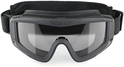 Xaegistac Airsoft Очила тактички безбедносни очила против маглата за магла за лов на велосипедизам