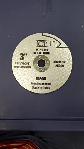 MTP пакет од 7 x 3 3 x 3/8 метал/mansonry абразивно сечење сечило компатибилно за Ryobi Milwaukee Dewalt 3 Исечете ја цврстата пила без безжичен