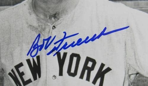Боб Пријател потпиша автоматски автограм 8x10 Фото V - Автограмирани фотографии од MLB