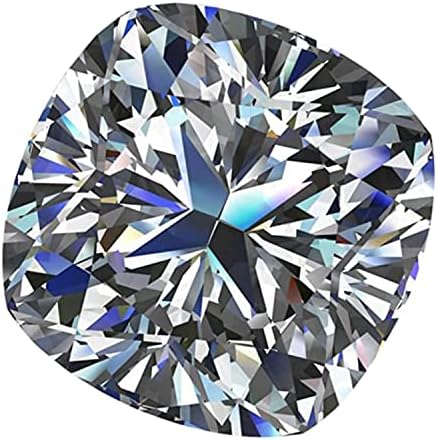 Savearth Diamonds единечна лабораторија креирана moissanite лабава дијамант 7,5мм перничиња исечени дијаманти за приврзоци за приврзоци