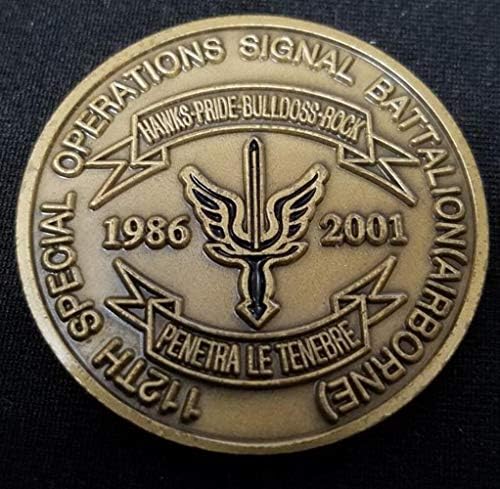 Феникс предизвик монети на 112 -ти специјални операции на САД на 112 -ти сигнал за сигнали на баталјон во воздухот на 15 -годишнината