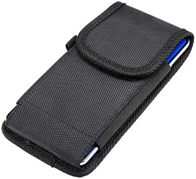 Cell Phone Pouch Nylon Phone Holster Compatible with iPhone 11 Pro Max,XS Max,8 Plus,6s Plus,Compatible with Samsung S10+,J4+,A10,A50,A50S,A60,M31S,M30S,A20,A30