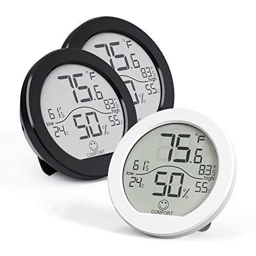 Термометар за затворен хигрометар на Secrui за мерач на влажност на домот
