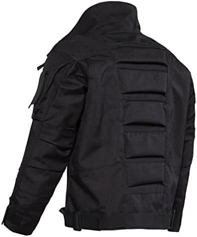 Luvlc јакни за мажи, тенок фит класичен бомбаш моторцикл јакна палто кул, цврст патент исечен на отворено кампување надвор од облеката
