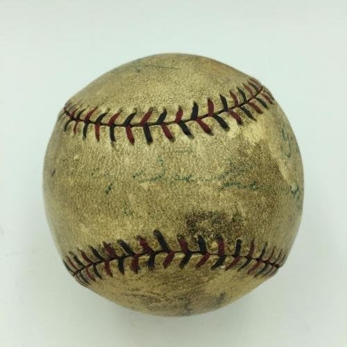1931 Jimим Крајна потпишана игра користеше бејзбол на Националната лига Baseball JSA COA - МЛБ игра користеше бејзбол
