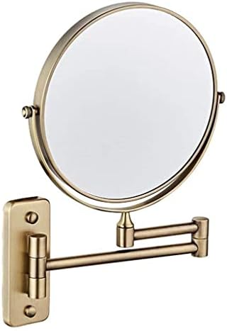 Шминка огледало Vanity огледало wallид монтирање шминка огледало, убавина огледало суета огледала преклопување на телескопско зголемување,