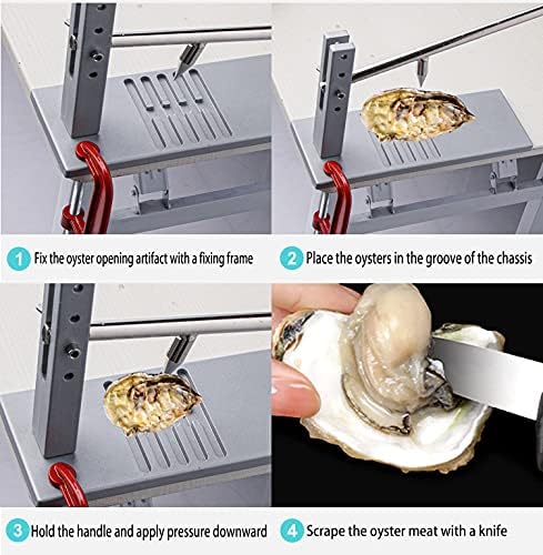 Machine Biuwing Oyster Shucker Machine, сет на алатки за отворање на остриги од остриги, машина за отворање на остриги