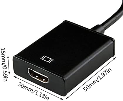 Конектори HD 1080P USB 3.0 до HDMI конвертор Адаптер Кабел USB на HDMI Надворешна видео картичка Мулти монитор Адаптер за Windows