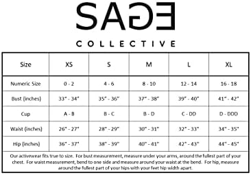 Sage Active Wear Control Control Tummy Control Fleece Yoga Атлетик стрип -џеб еластична вежба за влечење