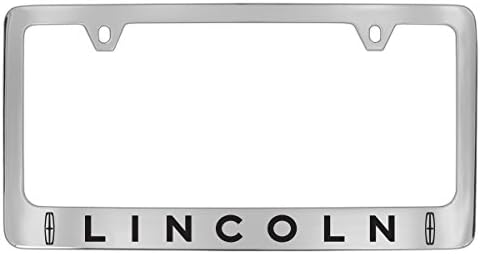 Држач за рамка со рамка со метални регистарски таблички со линколн