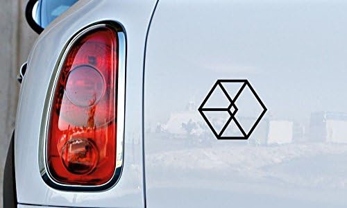 EXO лого верзија 7 налепница за налепници за декоратор за налепници за автомобили за автоматски автомобили Камиони за ветробранот Прилагодени