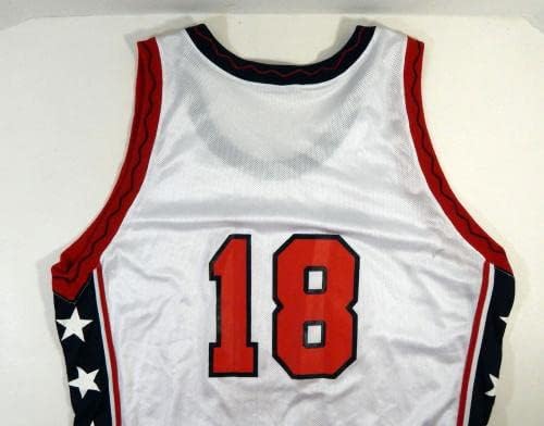 Тим САД кошарка 18 игра издадена бела маичка 50+2 dp20282 - користена игра во НБА