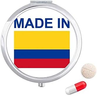 Направени Во Колумбија Земја Љубов Пилула Случај Џеб Медицина Кутија За Складирање Контејнер Диспензерот