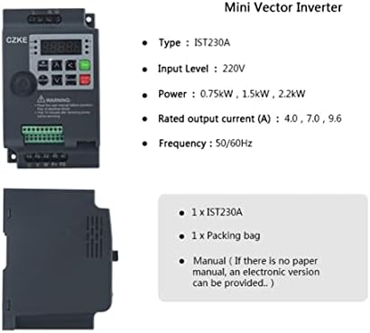 Inverter SkxMod Inverter IST230A 3P 220V/380V 0,75kW/1.5kW/2.2kW фреквенција на фреквенција на фреквенција на фреквенција на